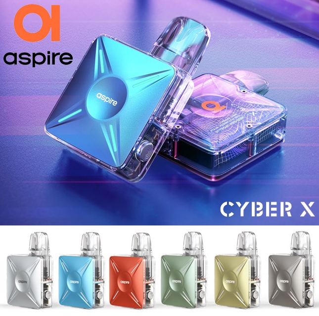 Aspire Cyber X Pod Kit (Standard Version) Vape: Stil, Leistung und Komfort in einem